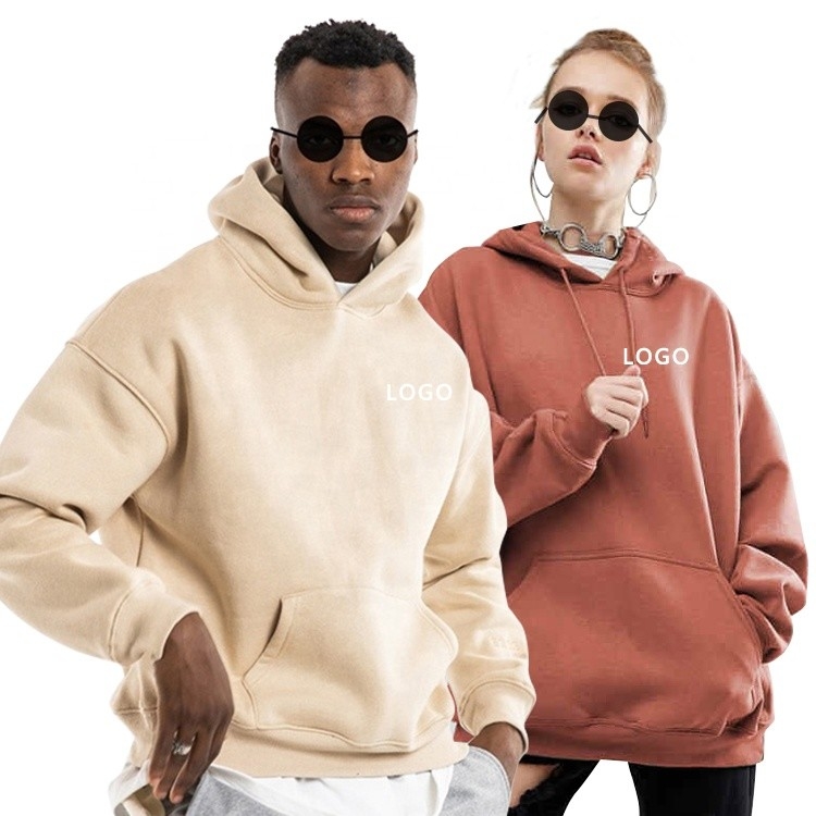 Stickerei Blank Unisex Hoodies